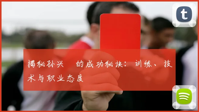揭秘孙兴慜的成功秘诀：训练、技术与职业态度